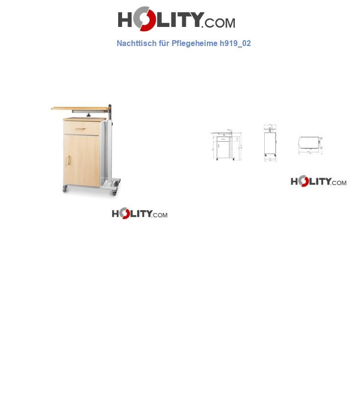Nachttisch für Pflegeheime h919_02