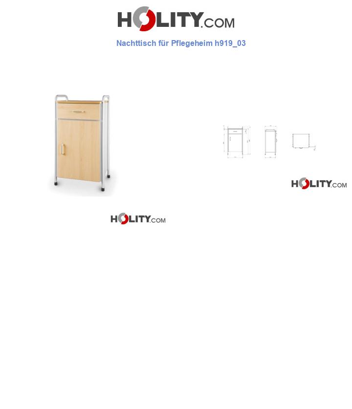 Nachttisch für Pflegeheim h919_03