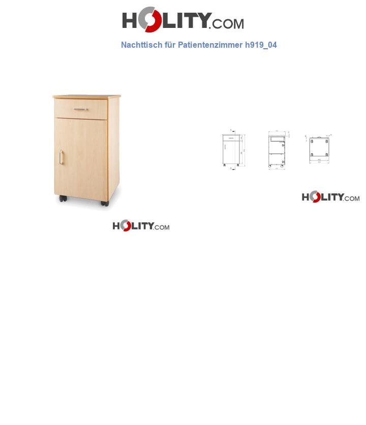 Nachttisch für Patientenzimmer h919_04