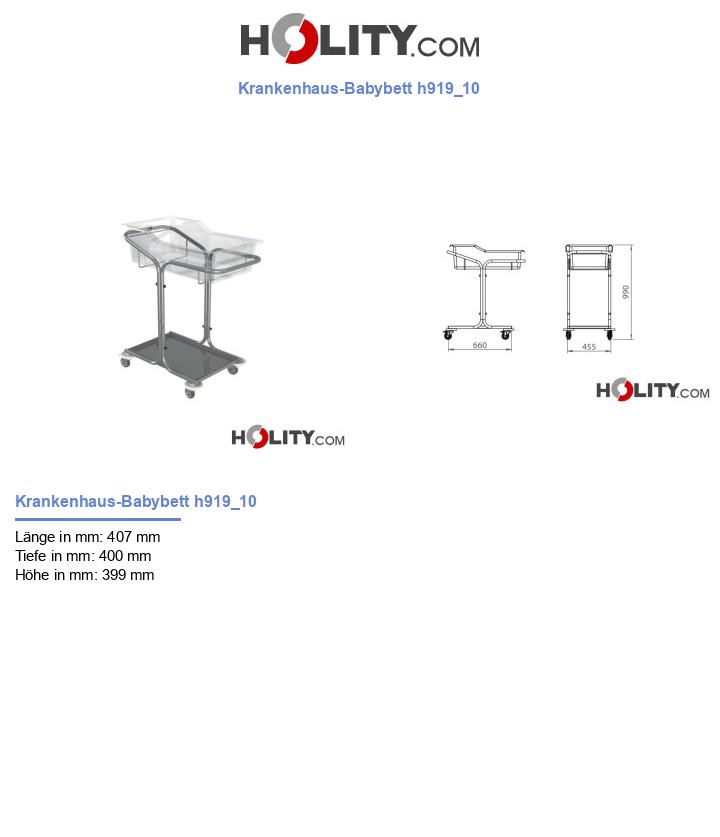 Krankenhaus-Babybett h919_10