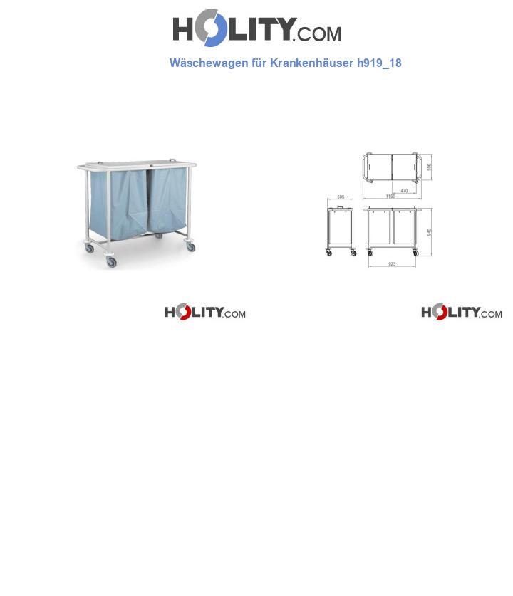 Wäschewagen für Krankenhäuser h919_18