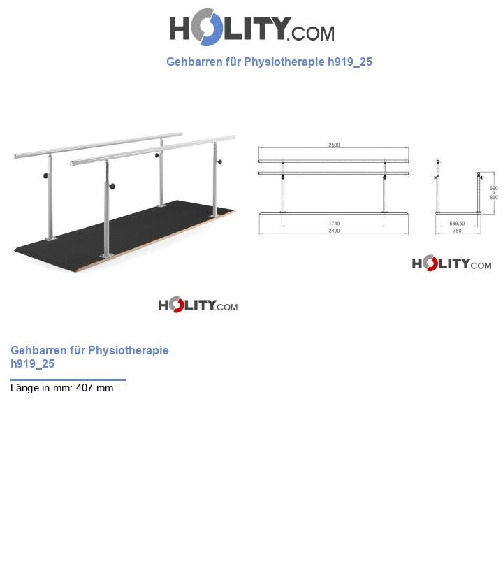 Gehbarren für Physiotherapie h919_25