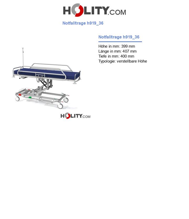 Notfalltrage h919_36