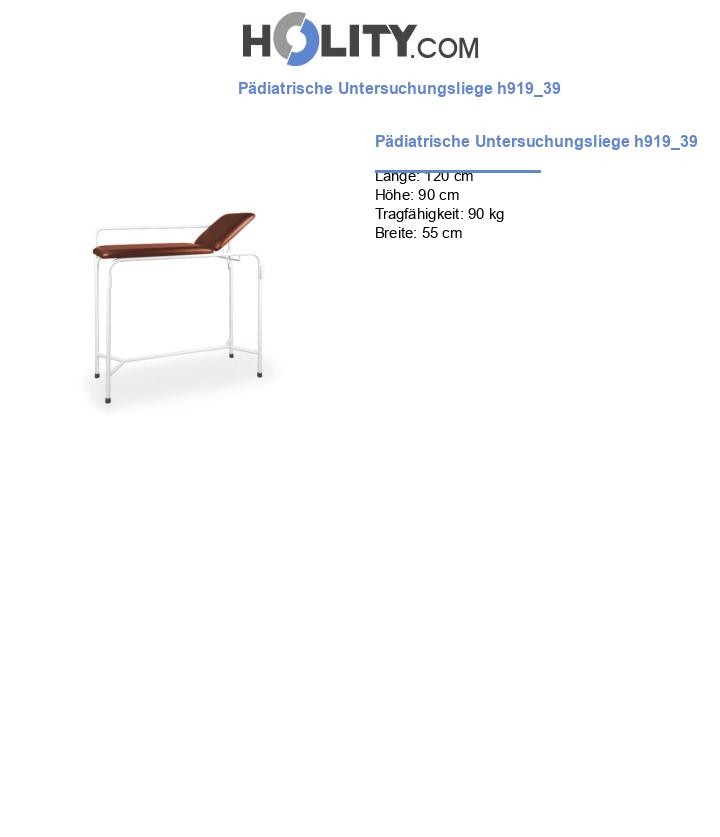 Pädiatrische Untersuchungsliege h919_39
