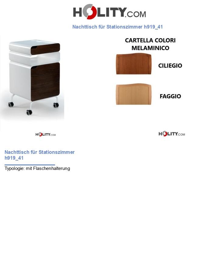 Nachttisch für Stationszimmer h919_41