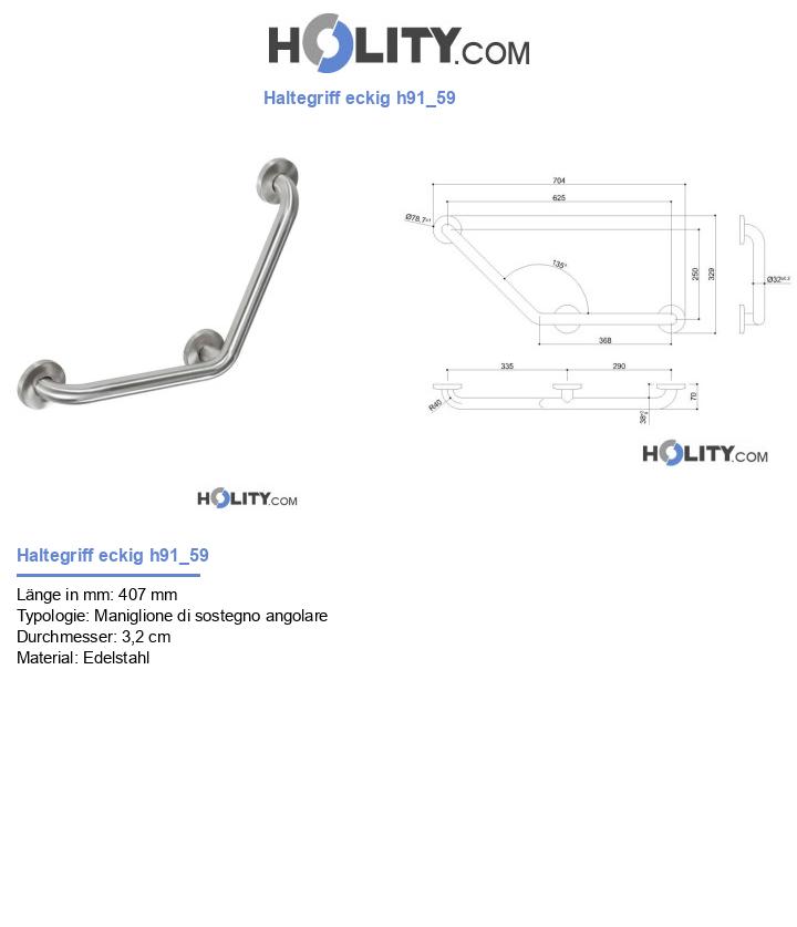 Haltegriff eckig h91_59