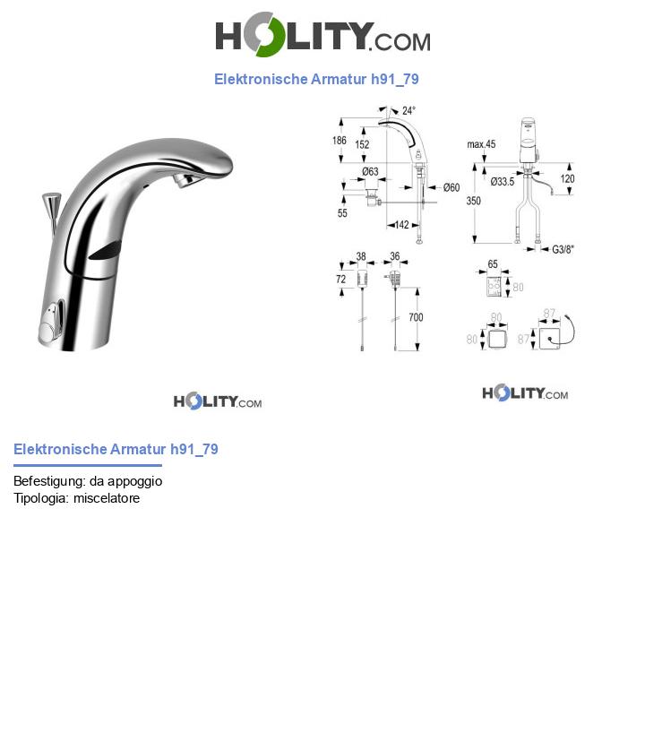 Elektronische Armatur h91_79