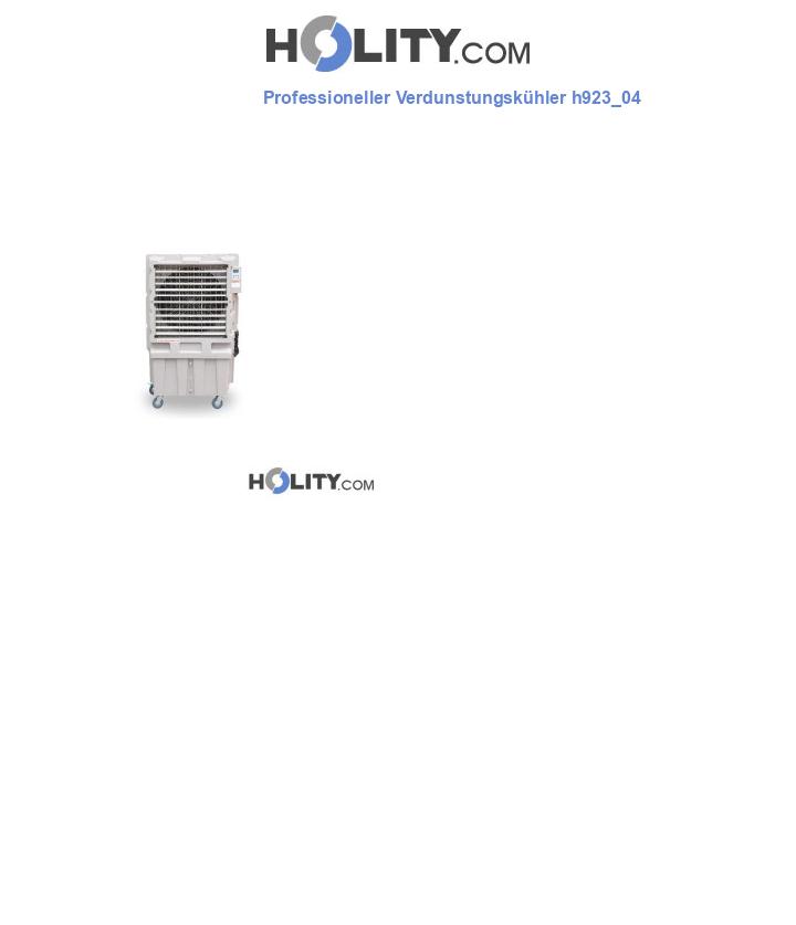 Professioneller Verdunstungskühler h923_04