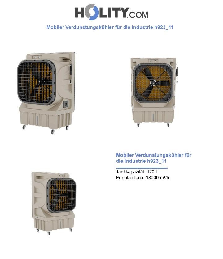 Mobiler Verdunstungskühler für die Industrie h923_11