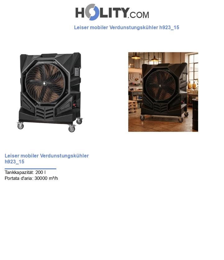 Leiser mobiler Verdunstungskühler h923_15