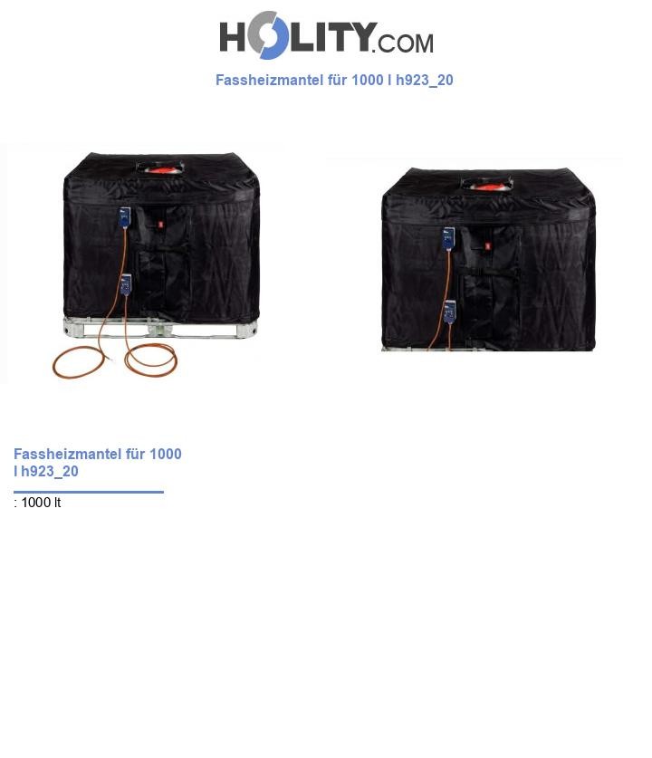 Fassheizmantel für 1000 l h923_20
