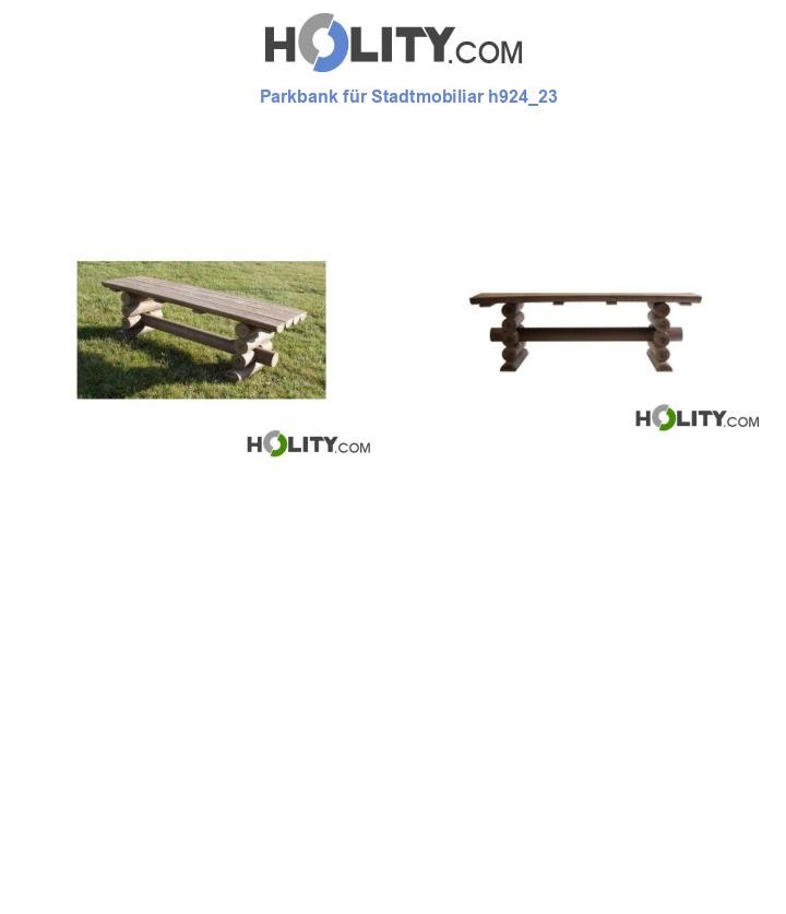 Parkbank für Stadtmobiliar h924_23