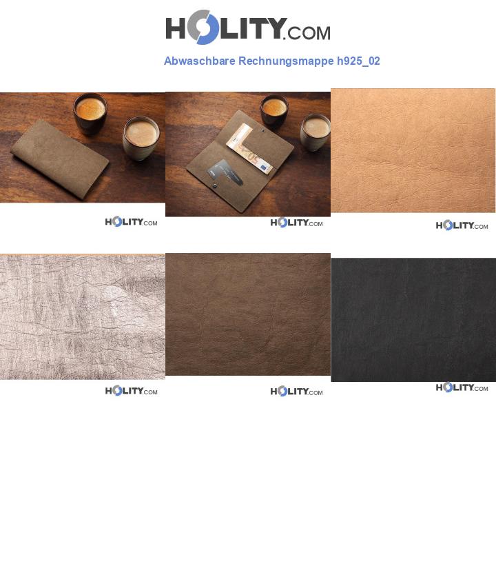 Abwaschbare Rechnungsmappe h925_02