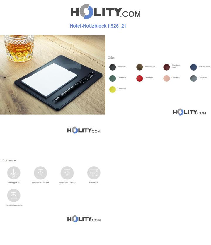 Hotel-Notizblock h925_21