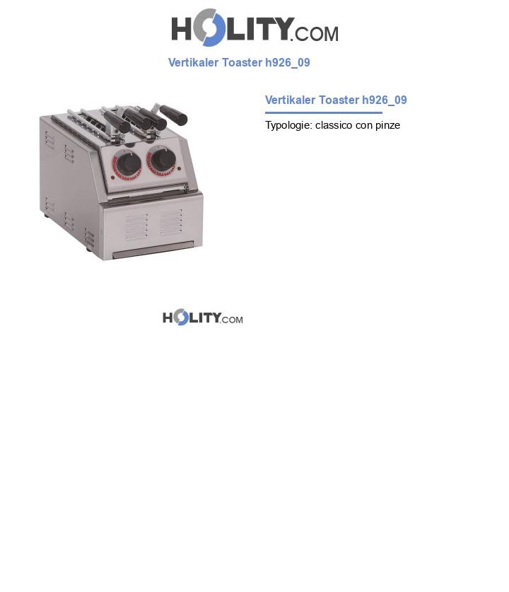 Vertikaler Toaster h926_09