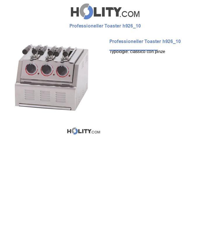 Professioneller Toaster h926_10