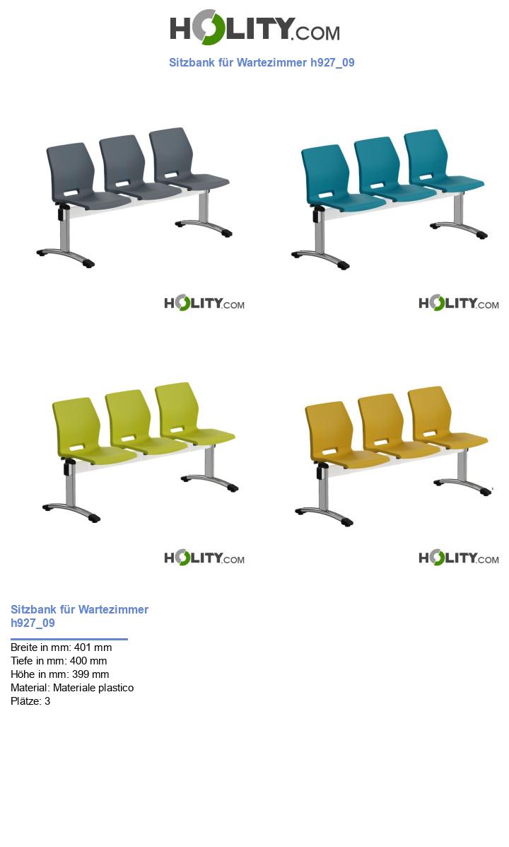 Sitzbank für Wartezimmer h927_09