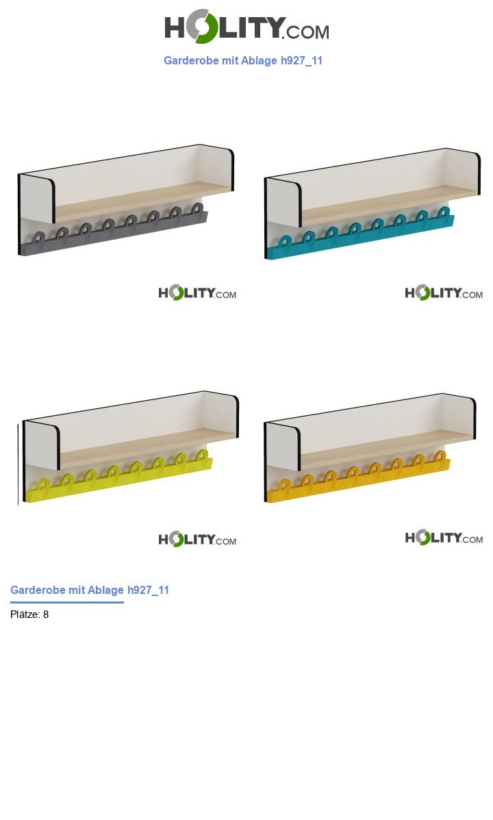 Garderobe mit Ablage h927_11