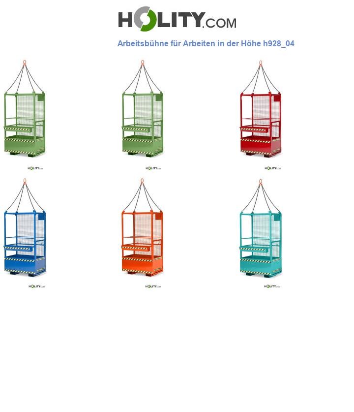 Arbeitsbühne für Arbeiten in der Höhe h928_04
