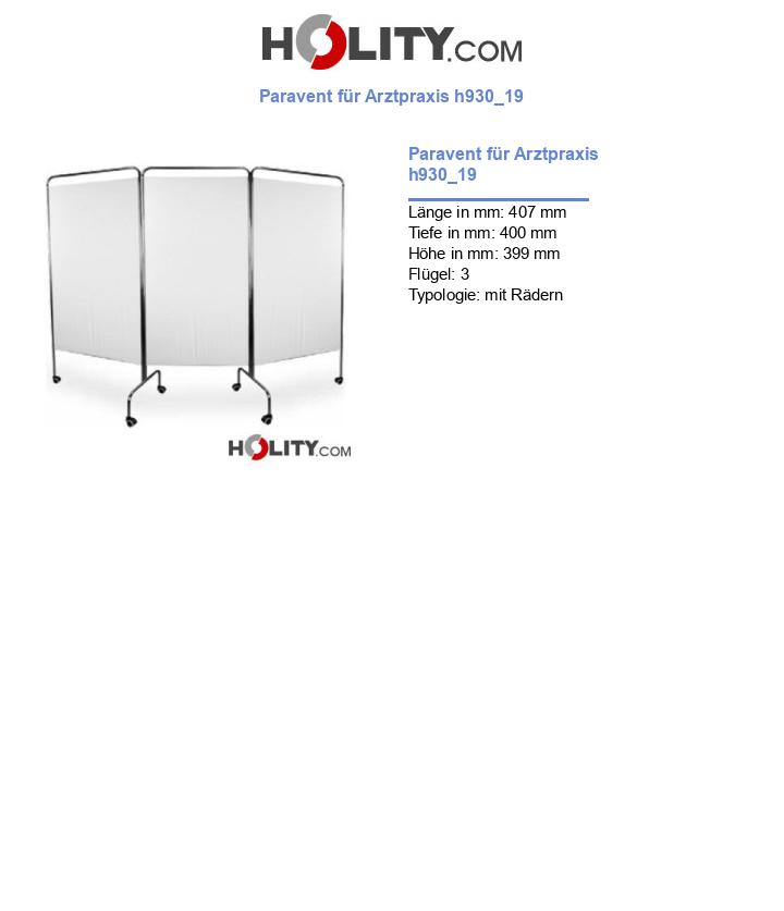 Paravent für Arztpraxis h930_19