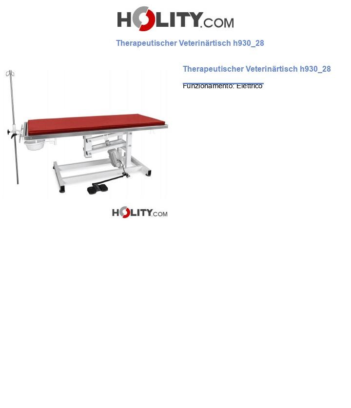 Therapeutischer Veterinärtisch h930_28