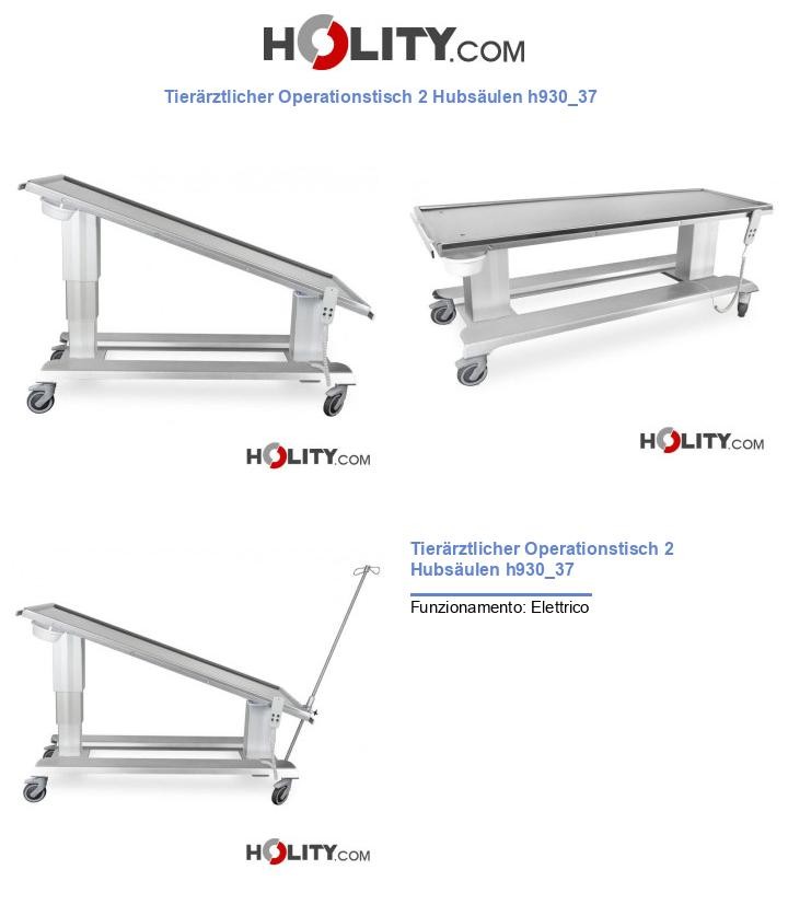 Tierärztlicher Operationstisch 2 Hubsäulen h930_37