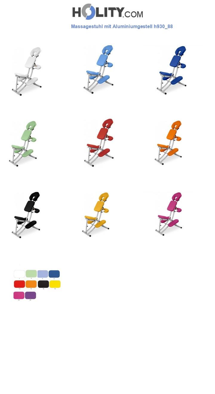 Massagestuhl mit Aluminiumgestell h930_88