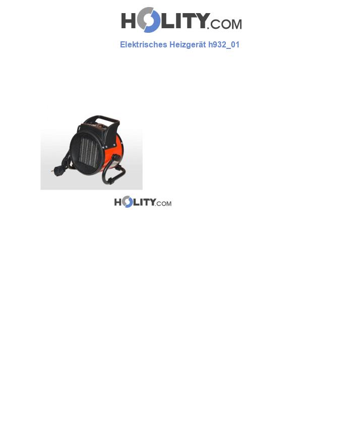 Elektrisches Heizgerät h932_01