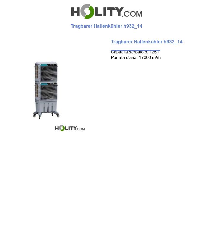 Tragbarer Hallenkühler h932_14