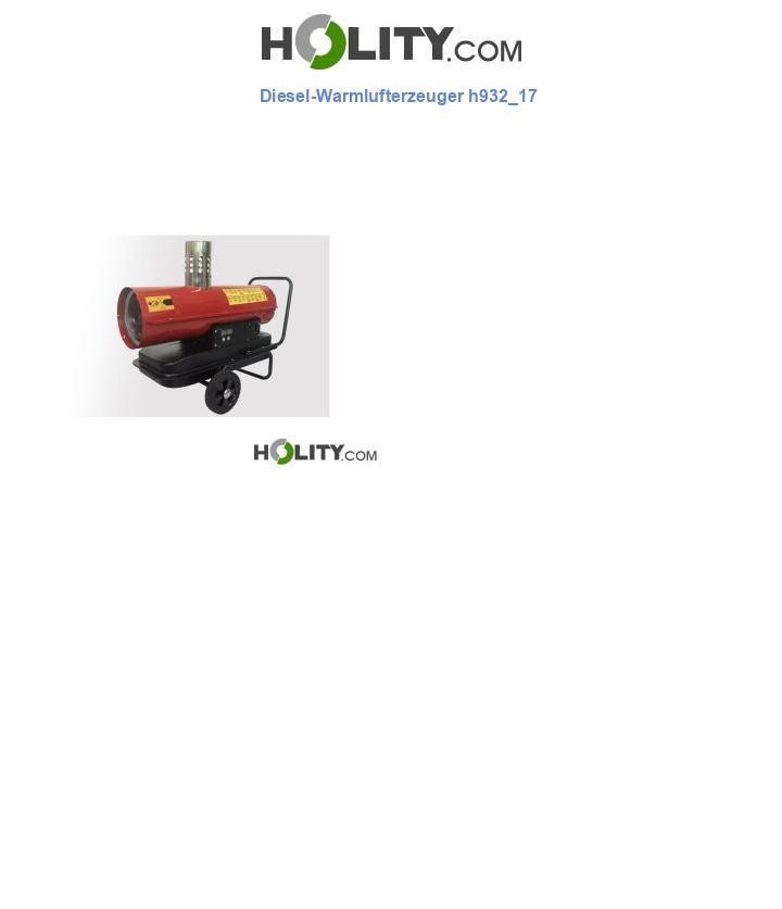 Diesel-Warmlufterzeuger h932_17