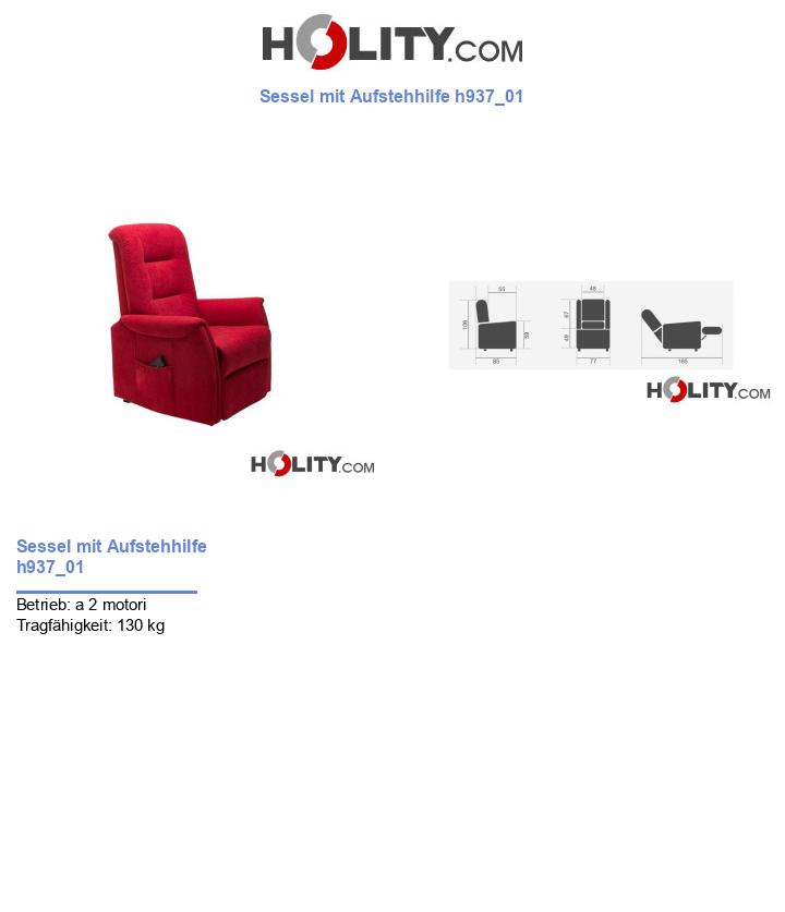 Sessel mit Aufstehhilfe h937_01