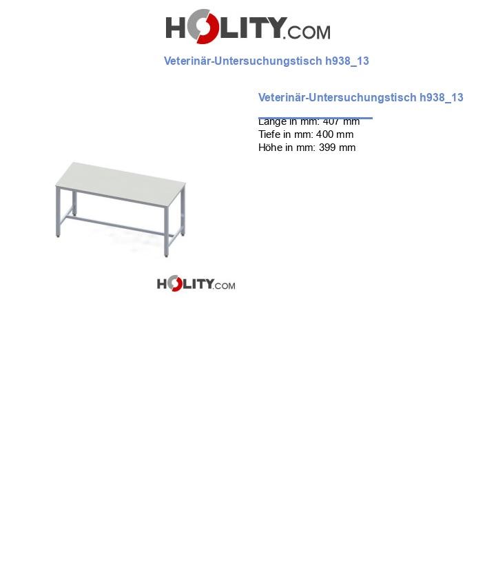 Veterinär-Untersuchungstisch h938_13