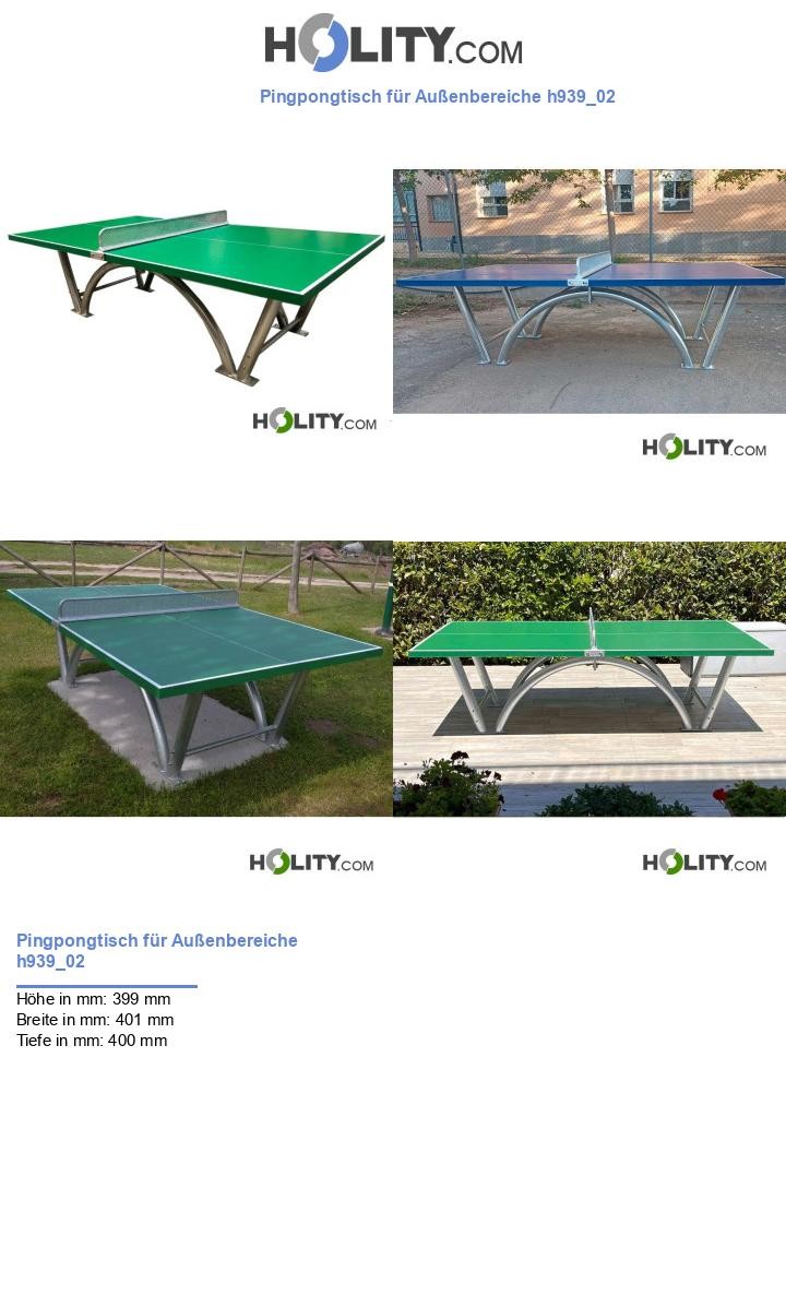 Pingpongtisch für Außenbereiche h939_02