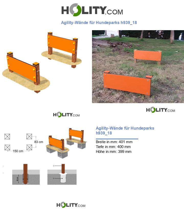 Agility-Wände für Hundeparks h939_18