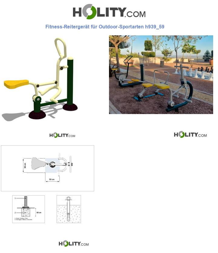 Fitness-Reitergerät für Outdoor-Sportarten h939_59