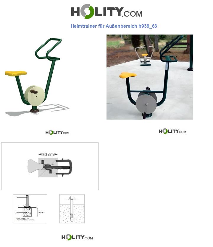 Heimtrainer für Außenbereich h939_63