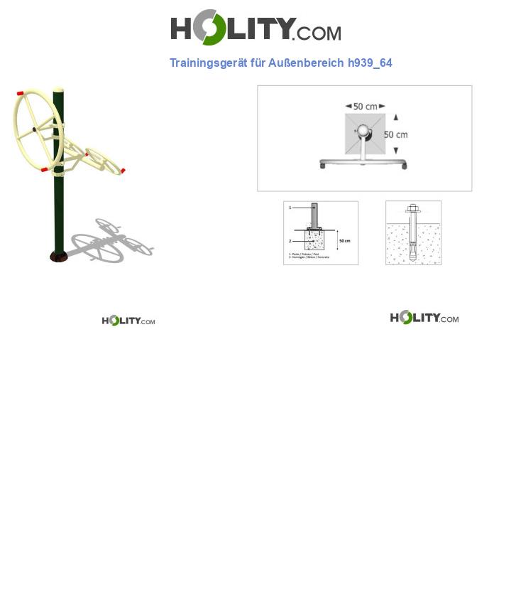 Trainingsgerät für Außenbereich h939_64