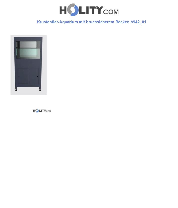 Krustentier-Aquarium mit bruchsicherem Becken h942_01