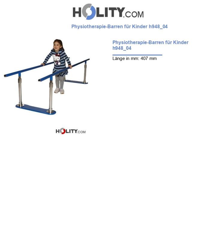 Physiotherapie-Barren für Kinder h948_04