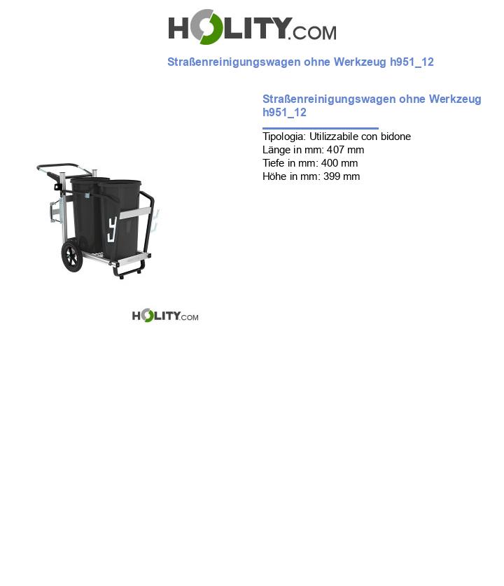 Straßenreinigungswagen ohne Werkzeug h951_12