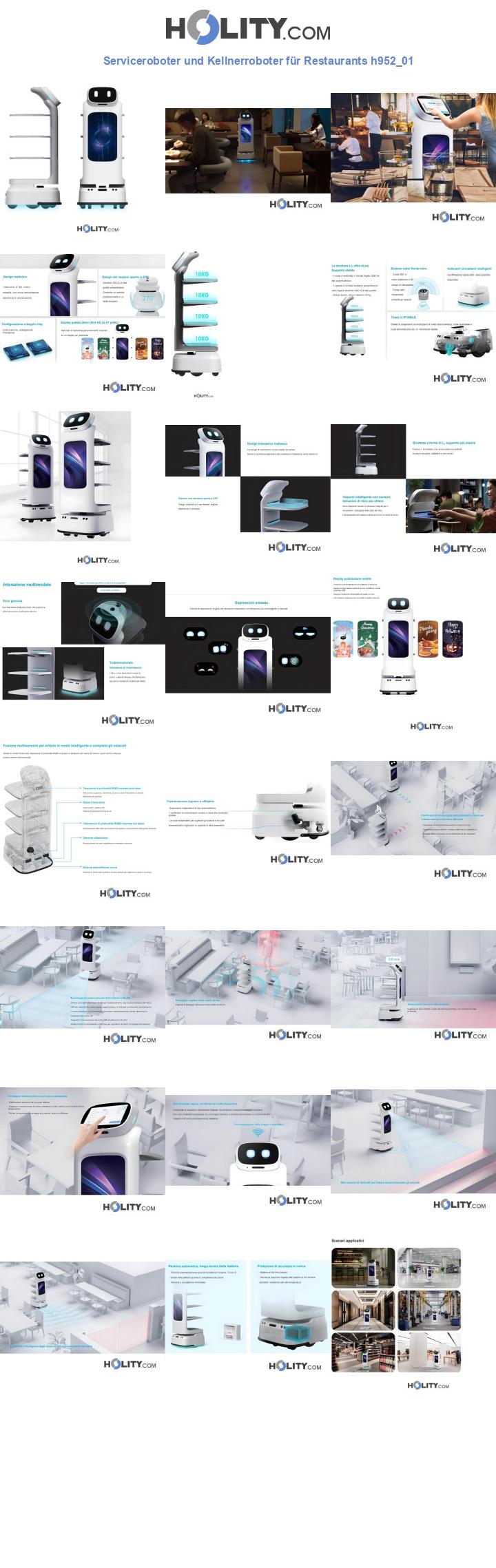 Serviceroboter und Kellnerroboter für Restaurants h952_01