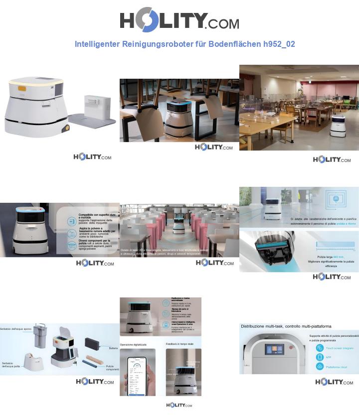 Intelligenter Reinigungsroboter für Bodenflächen h952_02