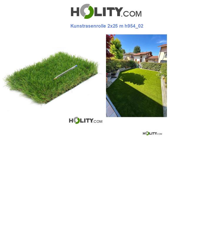 Kunstrasenrolle 2x25 m h954_02