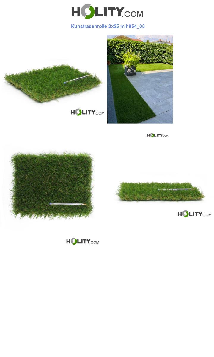 Kunstrasenrolle 2x25 m h954_05