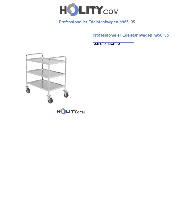 Professioneller Edelstahlwagen h956_05