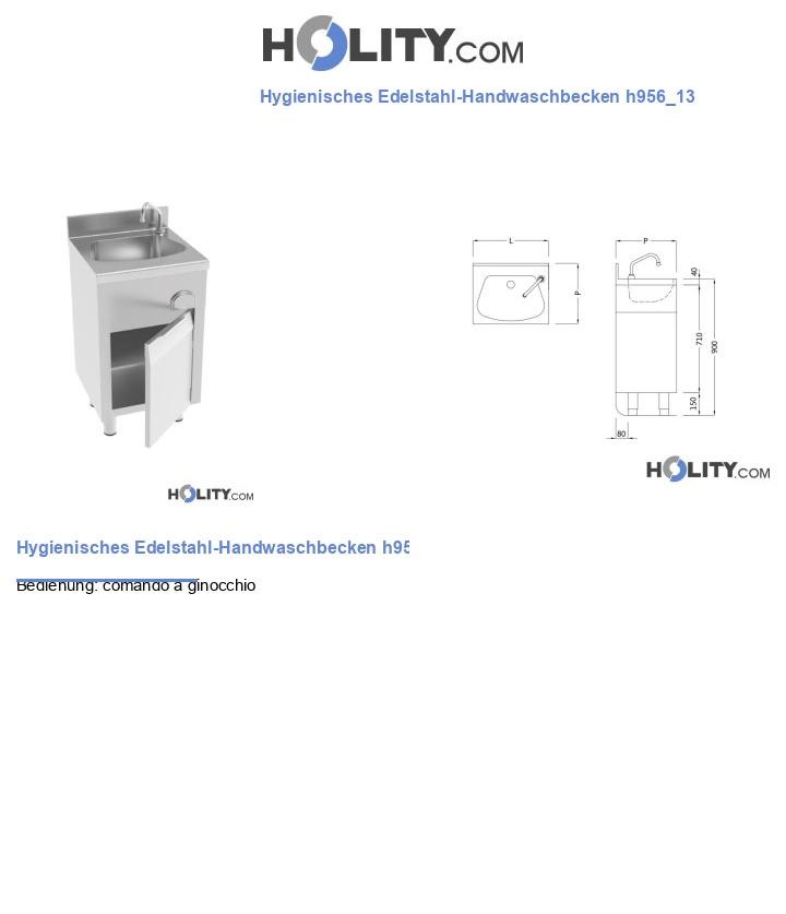 Hygienisches Edelstahl-Handwaschbecken h956_13