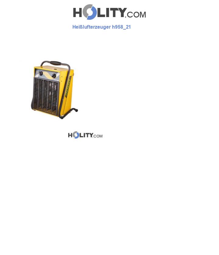 Heißlufterzeuger h958_21