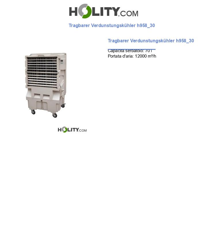 Tragbarer Verdunstungskühler h958_30