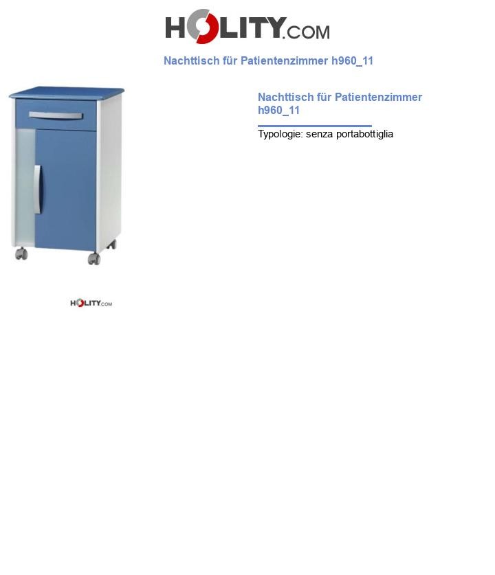 Nachttisch für Patientenzimmer h960_11