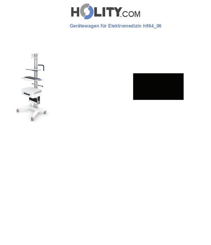 Gerätewagen für Elektromedizin h964_06